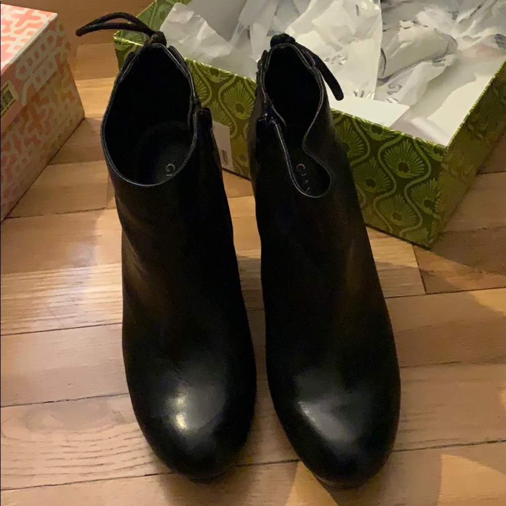 Gianni Bini wedge booties.